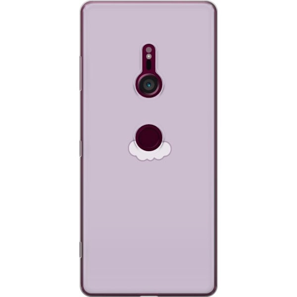 Sony Xperia XZ3 Gennemsigtig cover Lilla Sky - minimalistisk s