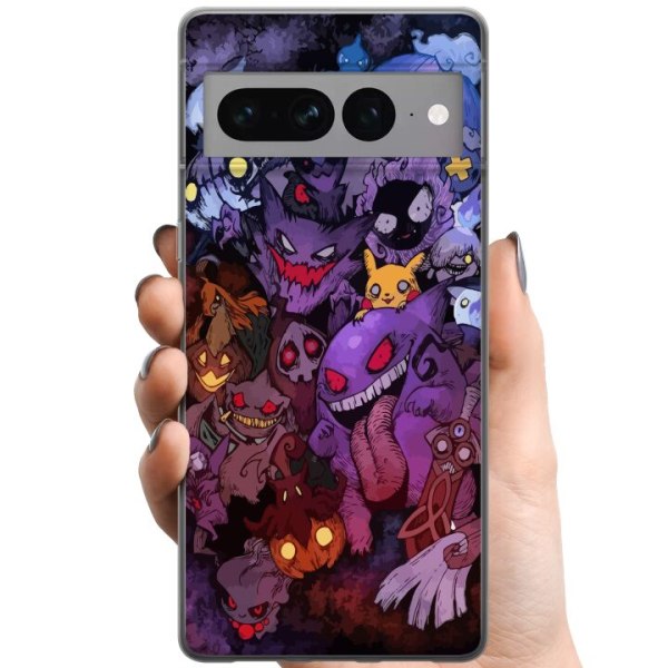 Google Pixel 7 Pro TPU Matkapuhelimen kuori Pokemon Haunter