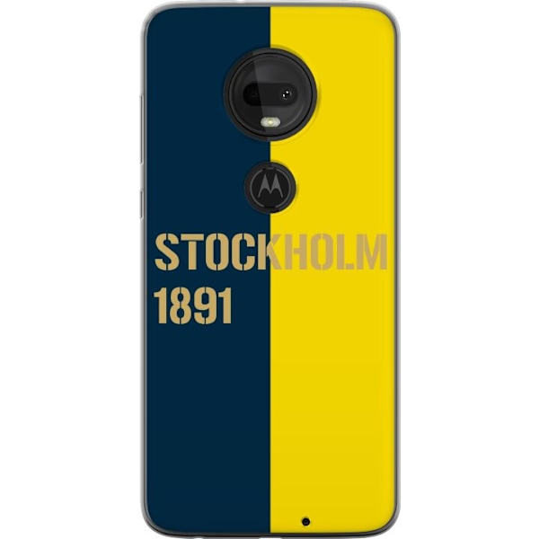 Motorola Moto G7 Gjennomsiktig deksel Stockholm 1891