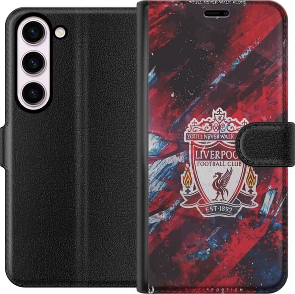 Kompatibel Tegnebogsetui til Samsung Galaxy S23 Liverpool