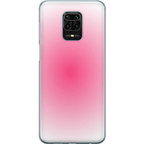 Xiaomi Redmi Note 9 Pro Genomskinligt Skal Rosa Moln