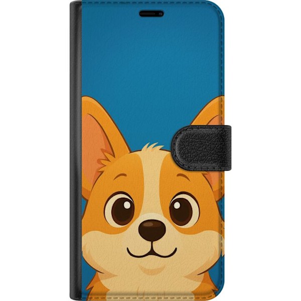Apple iPhone 5s Lompakkokotelo Hello Corgi