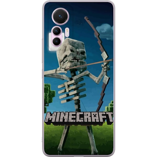 Xiaomi 12 Lite Läpinäkyvä kuori A Minecraft Movie