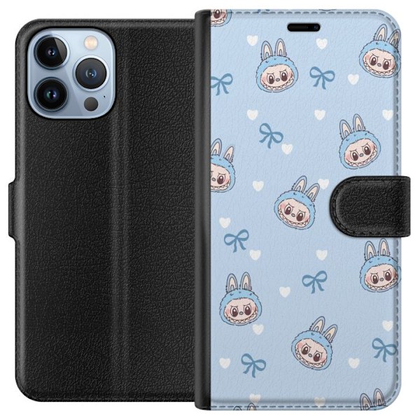 Apple iPhone 13 Pro Max Tegnebogsetui Labubu Ildånd