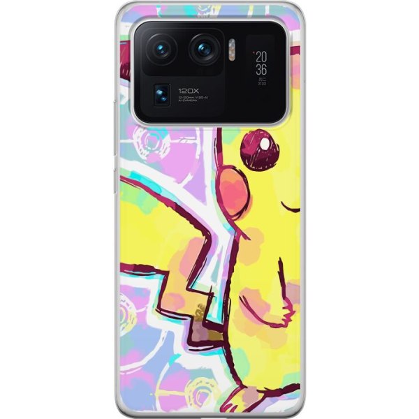 Xiaomi Mi 11 Ultra Gennemsigtig cover Pikachu 3D