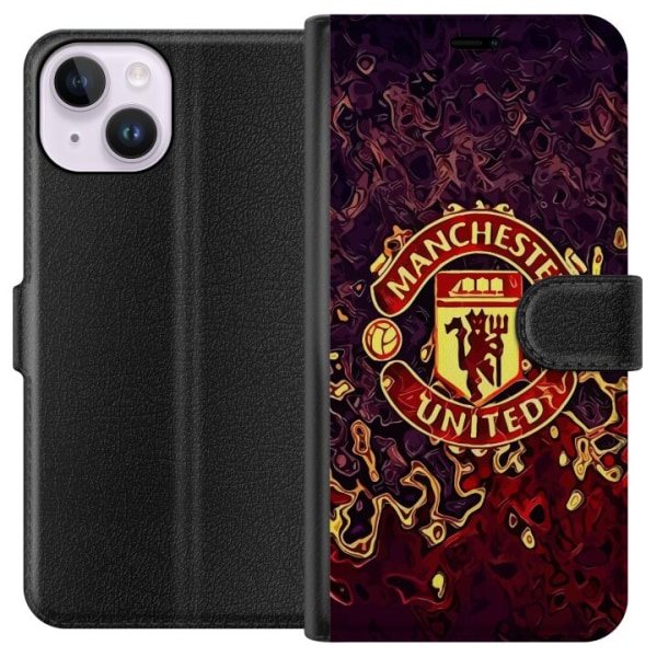 Apple iPhone 14 Lommeboketui Manchester United