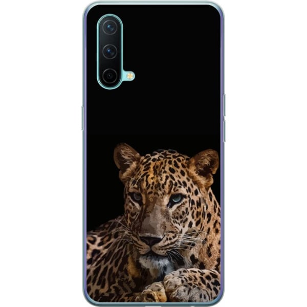 OnePlus Nord CE 5G Gjennomsiktig deksel Leopard