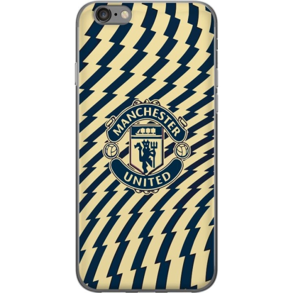 Apple iPhone 6s Läpinäkyvä kuori Manchester United F.C.