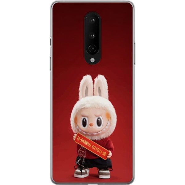 OnePlus 8 Läpinäkyvä kuori Pop Mart The Monsters Labubu Onn