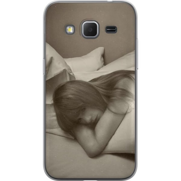 Samsung Galaxy Core Prime Läpinäkyvä kuori Taylor Swift