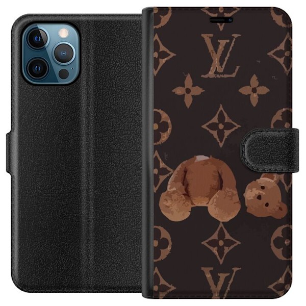 Apple iPhone 12 Pro Max Tegnebogsetui Teddy Trist LV Glad