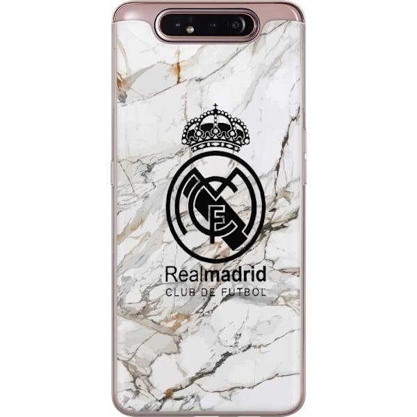 Samsung Galaxy A80 Gennemsigtig cover Real Madrid