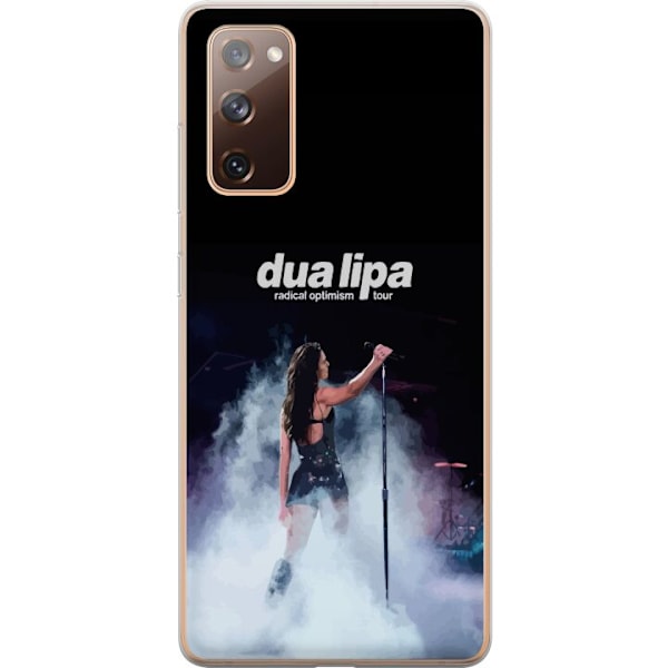 Samsung Galaxy S20 FE Läpinäkyvä kuori Dua Lipa – Signature Looks & Vibes