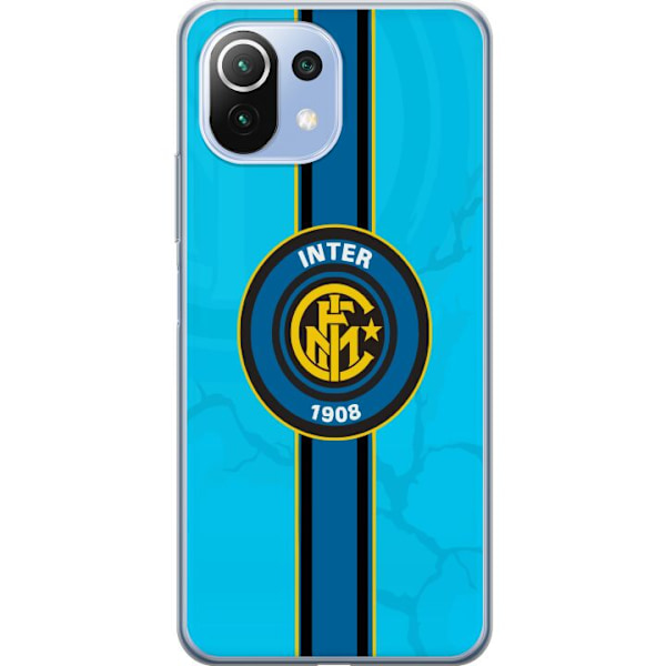 Xiaomi Mi 11 Lite Läpinäkyvä kuori Inter Milan