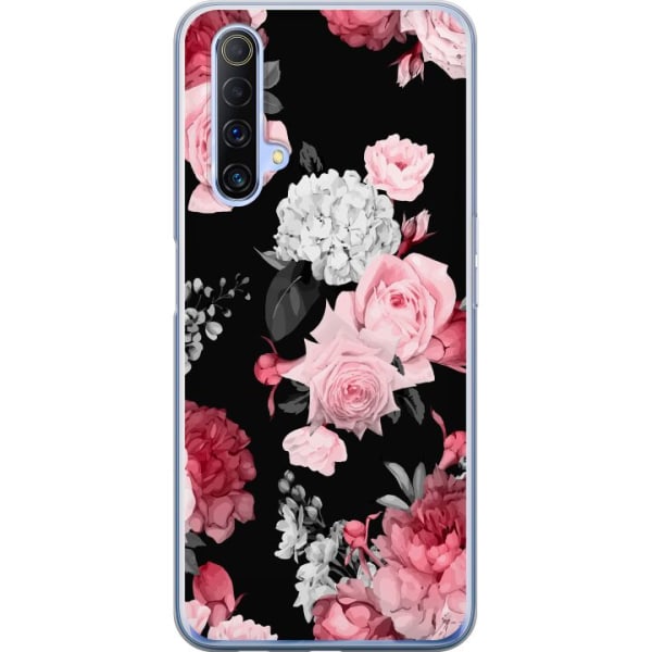 Realme X50 5G Cover / Mobilcover - Floral Blomst