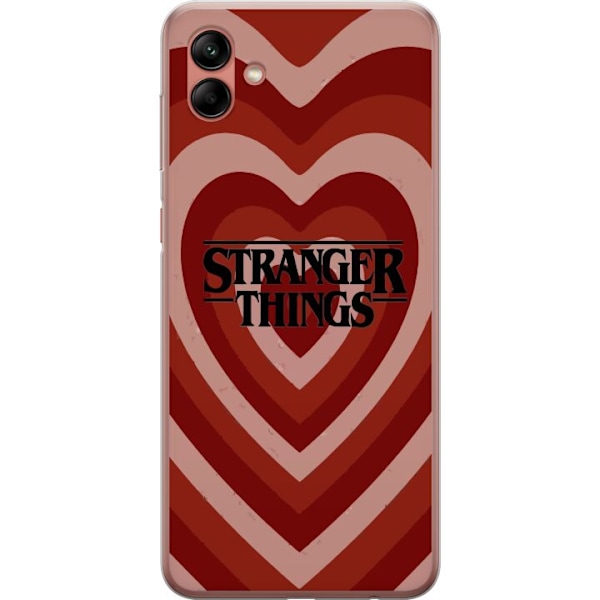 Samsung Galaxy A04 Genomskinligt Skal Stranger Things