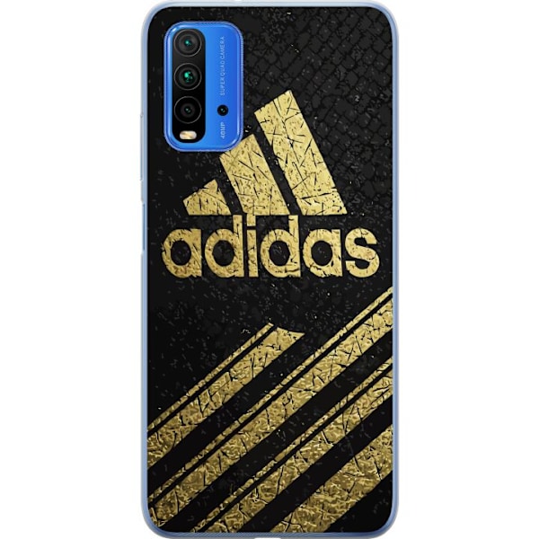 Xiaomi Redmi Note 9 4G Läpinäkyvä kuori Adidas