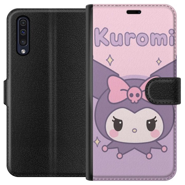 Samsung Galaxy A50 Tegnebogsetui Kuromi Kawaii