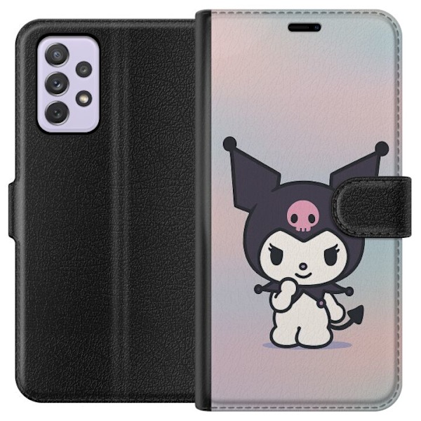 Samsung Galaxy A52s 5G Lompakkokotelo Kawaii Sanrio Kuromi