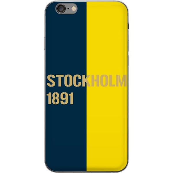 Apple iPhone 6 Plus Gennemsigtig cover Stockholm 1891