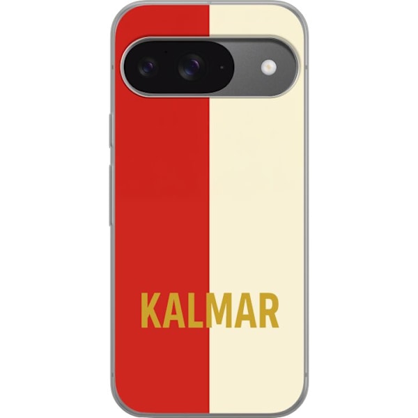 Google Pixel 9 Läpinäkyvä kuori Kalmar - jalkapallo