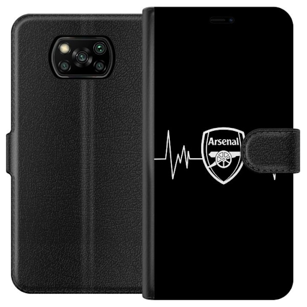 Xiaomi Poco X3 NFC Lompakkokotelo Arsenal