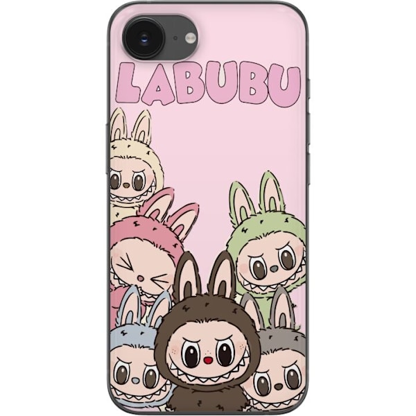 Apple iPhone 16e Gjennomsiktig deksel Labubu Classics