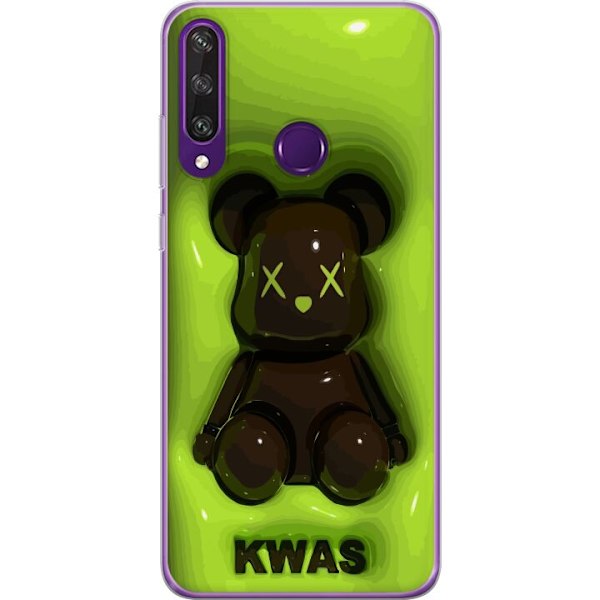 Huawei Y6p Genomskinligt Skal KAWS Grön