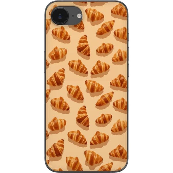 Kompatibelt Mobilskal till Apple iPhone 16e Croissanter beige