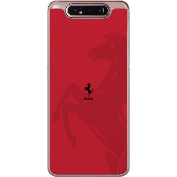 Samsung Galaxy A80 Gennemsigtig cover Ferrari