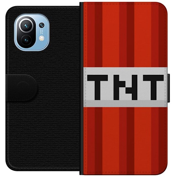 Xiaomi Mi 11 Tegnebogsetui Minecraft TNT