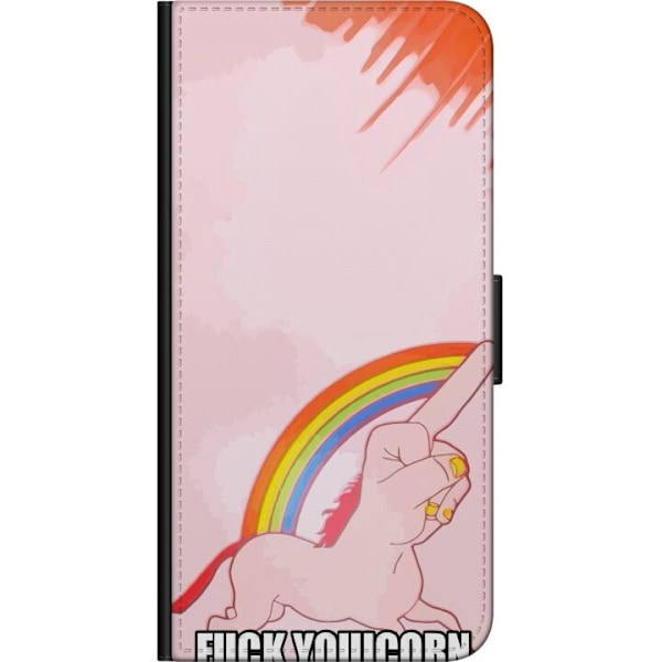 Xiaomi Redmi Note 9S Plånboksfodral Fuck Unicorn