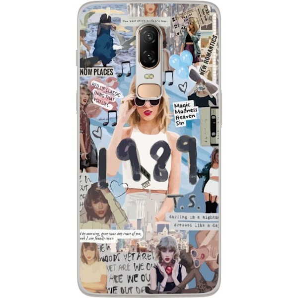 OnePlus 6 Läpinäkyvä kuori Taylor Swift