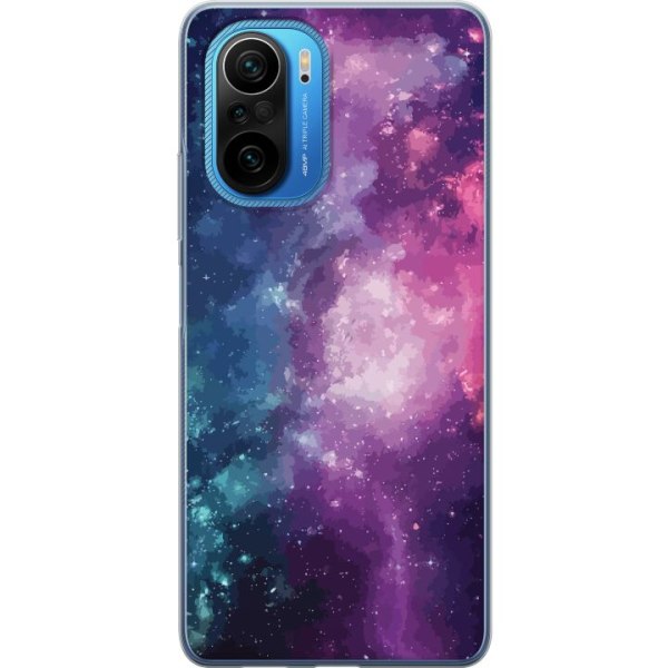 Xiaomi Poco F3 Läpinäkyvä kuori Nebula