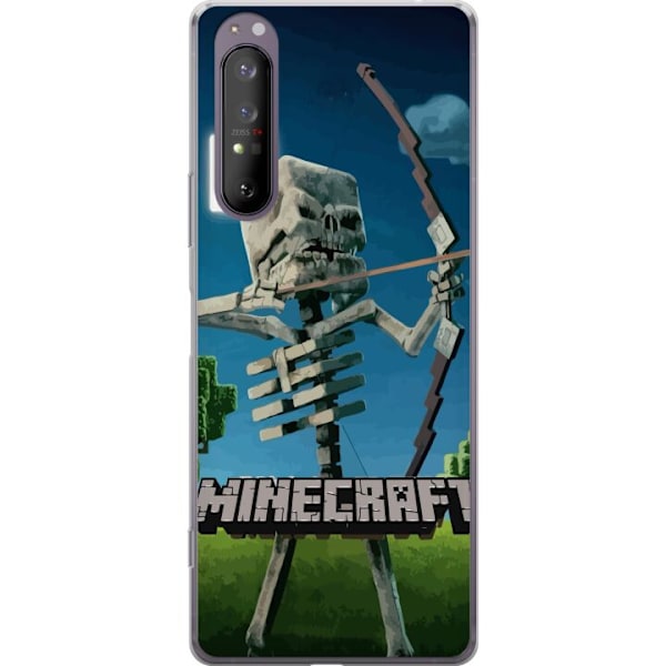 Sony Xperia 1 II Läpinäkyvä kuori A Minecraft Movie