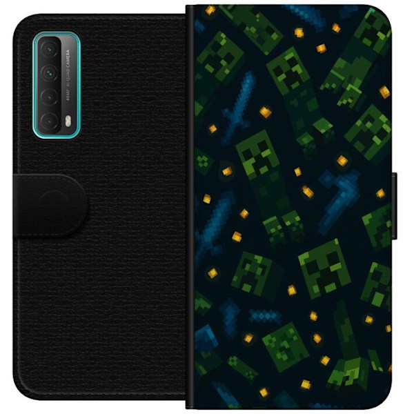 Huawei P smart 2021 Tegnebogsetui Minecraft Dungeons Mob