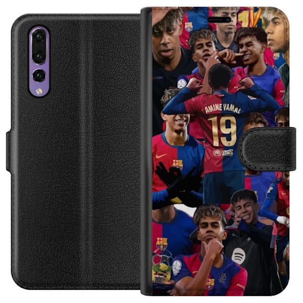 Huawei P20 Pro Plånboksfodral Lamine Yamal mobilskal för fotbollsfans