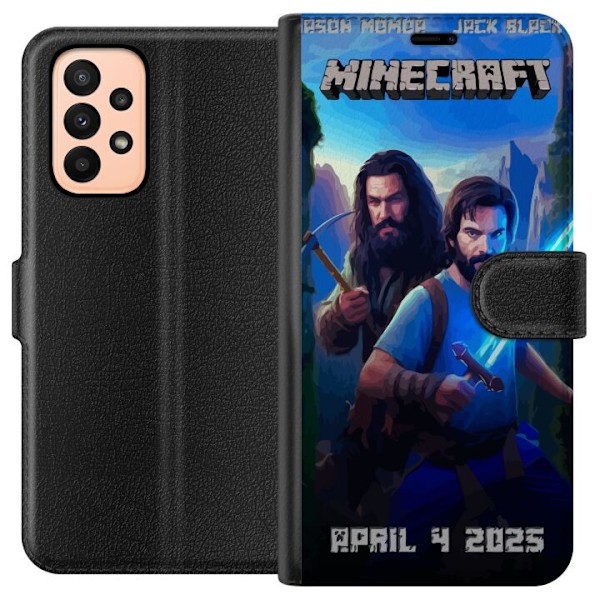 Samsung Galaxy A23 Tegnebogsetui En Minecraft-film