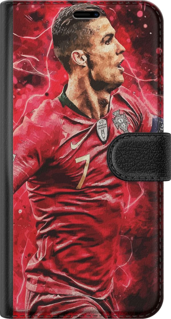 Yhteensopiva Lompakkokotelo Apple iPhone SE (2020) Cristiano Ronaldo