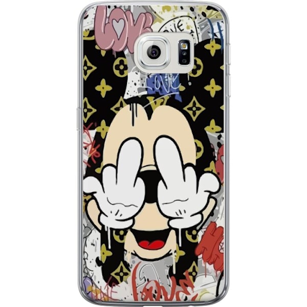 Samsung Galaxy S6 edge Gennemsigtig cover Mickey Mouse F-YOU