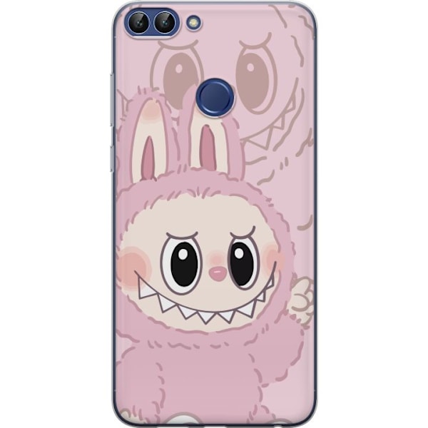 Huawei P smart Gjennomsiktig deksel Labubu Floral Freak