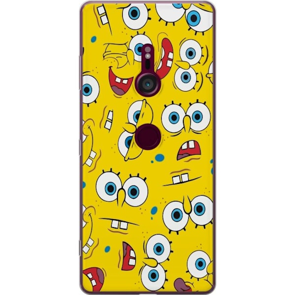 Sony Xperia XZ3 Genomskinligt Skal SpongeBob SquarePants