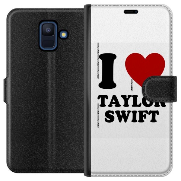 Samsung Galaxy A6 (2018) Lompakkokotelo Taylor Swift