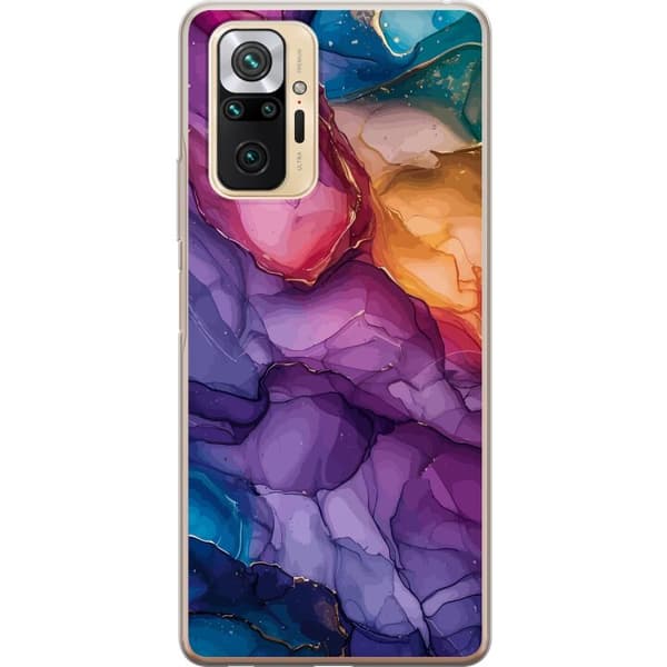 Kompatibel Mobilcover til Xiaomi Redmi Note 10 Pro Farverige stenar