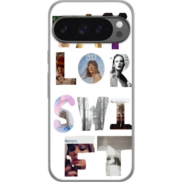 Google Pixel 9 Pro XL Genomskinligt Skal Taylor Swift