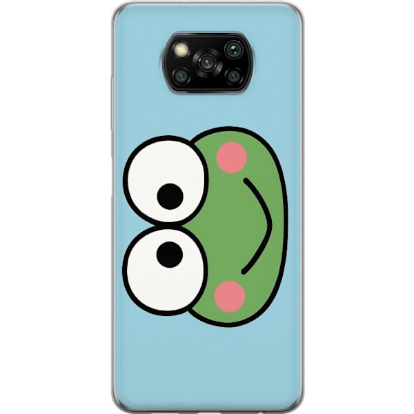 Xiaomi Poco X3 NFC Genomskinligt Skal Keroppi Smile