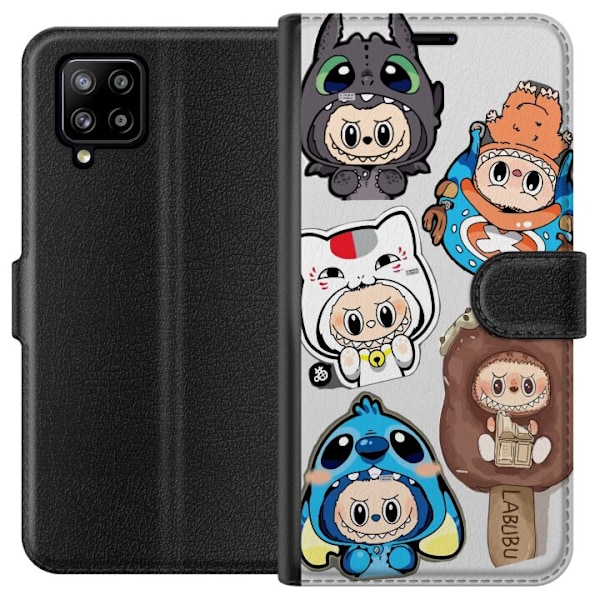 Samsung Galaxy A42 5G Lommeboketui Labubu figure samling - Pop