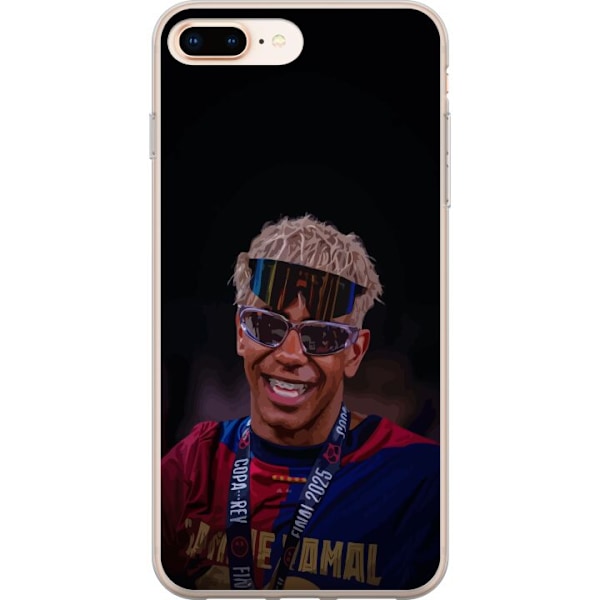 Apple iPhone 8 Plus Genomskinligt Skal Lamine Yamal mobilskal