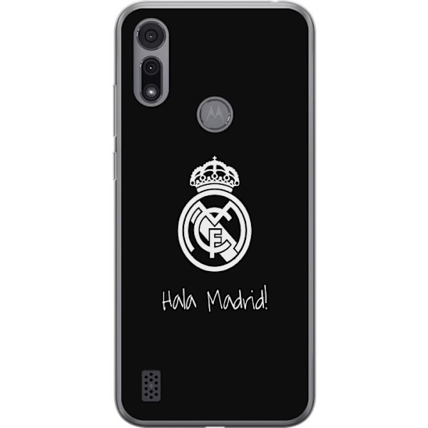 Motorola Moto E6i Läpinäkyvä kuori Real Madrid