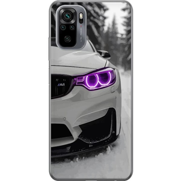 Xiaomi Redmi Note 10S Gennemsigtig cover BMW